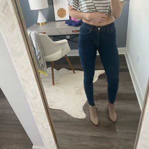 TOPSHOP Jamie Jeans Ankle Indigo Size 26 - NEW